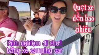 Kinh nghiệm đi chơi bằng xe camping car/bị quẹt xe còn phải đền tiền/Cuộc sống pháp/du lịch bụiởpháp