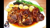 ขาหมู พะโล้ ผักกาดดอง : Braised Pork Leg with Pickle Lettuce l Sunny Thai Food