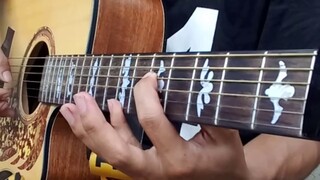 Slow Demo Tutorial//Dance Mokey_Tones & I (Guitar Fingerstyle Cover)
