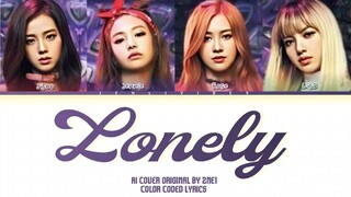 [AI COVER] How would BLACKPINK sing ''Lonely'' ORG. by 2NE1 (Color Coded Lyrics)