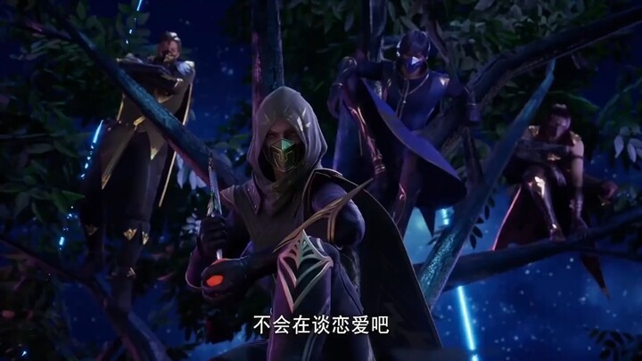 神印王座搞笑四人组