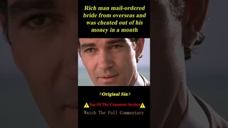 Rich Man Mail-ordered Bride from Overseas&Was Cheated out of All His Money by Wife   #shorts 1/3