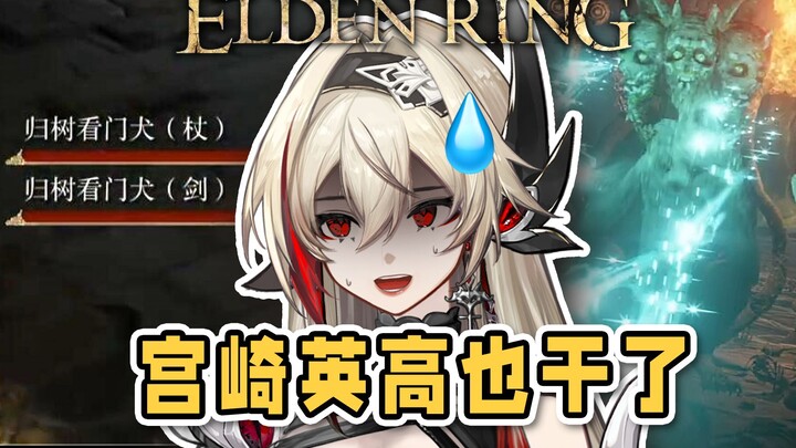 法环地下墓地偶遇石像哈基米，双重攻势强如怪物，拼尽全力爱活它！