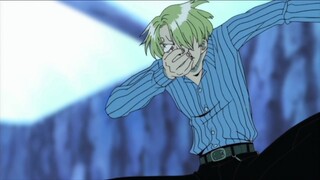 海贼少有的水中战，山治VS库洛欧比