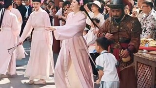 杭州宋城快闪秀旧舞蹈PK新舞蹈