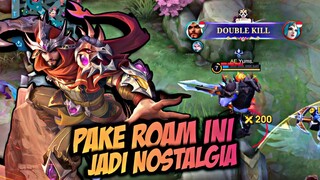 Disiruh publik main khaleed roam!? auto mode agresif - Mobile Legends