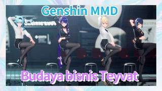 [Genshin Impact, MMD] Budaya bisnis Teyvat
