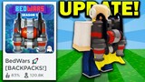 *NEW* BACKPACK UPDATE!!🚀(out now) | Roblox Bedwars