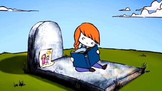 小女孩在墓地里等妈妈，可结局真让人心疼！一部反思人性的感人短片