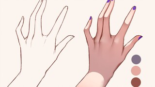 Mengxin จับมือไม่ได้เหรอ? อย่าพลาดเทคนิคการวาดภาพง่ายๆ เหล่านี้! สอนวาดมือ