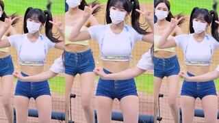 4k Lee Da Hye cheerleading performance SNEAKERS