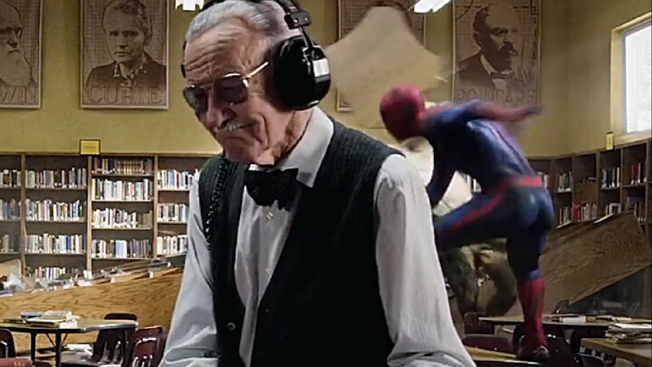 [Stan Lee Cameo] Now we're here to take you home