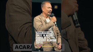 Konsert Dato' M.N45IR CIPTA akan diadakan pada 10 Ogos 2024 di Axiata Arena, Bukit Jalil