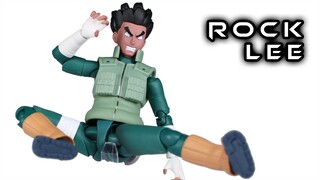 S.H. Figuarts ROCK LEE Naruto Shippuden Action Figure Toy Review