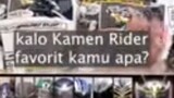 Kamen Rider Favorite Mu Apa?🗿