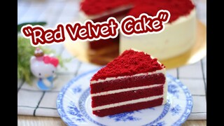 เค้กเรดเวลเวท Red Velvet Cake : เชฟนุ่น ChefNuN Cooking