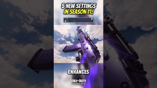 5 New Settings You Missed In Season 11😳‼️ codm