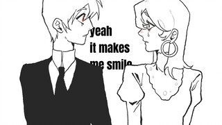 【oc/手书】SMILE———我幸福的话，谁痛苦都可以