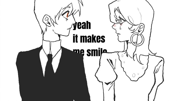 【oc/手书】SMILE———我幸福的话，谁痛苦都可以