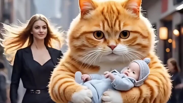 Cute Cat's Funny Adventure 🐱❤️ | AI Animation