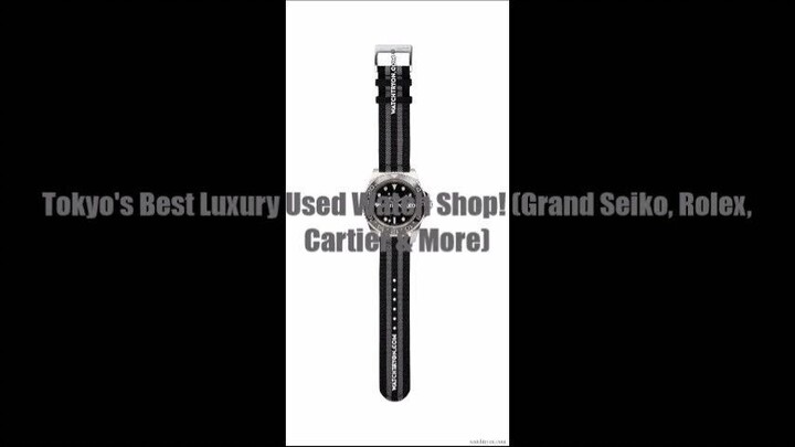 Tokyo's Best Luxury Used Watch Shop! (Grand Seiko, Rolex, Cartier & More)