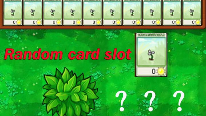 [รีมิกซ์]ด่านที่กำหนดเองด้วยการ์ดสุ่ม|<Plants vs. Zombies>