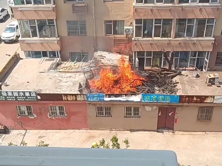 Firefighting and Rescue Scene Video