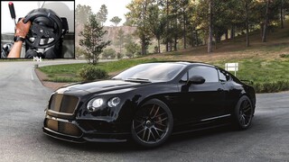 1000HP Bentley Continental Supersports | Forza Horizon 5 | Steering Wheel Gameplay