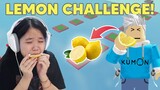 Jatuh = Makan Lemon! Aku & @AKUDAP Challenge Lemon Di Two Player Obby! SERU BANGET!