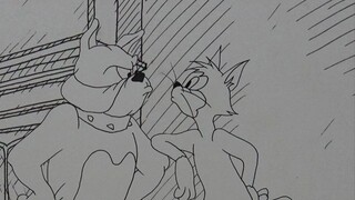 685 gambar yang dilukis dengan tangan, memulihkan "Kucing Cerdas" Tom and Jerry