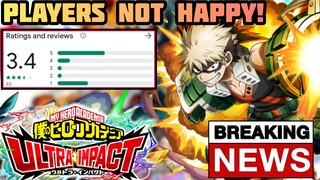 My Hero Ultra Impact - Players Are Unhappy!? *Low App Store Rating*