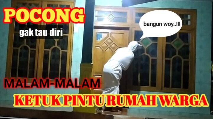 PRANK POCONG ke RUMAH WARGA 😂😂 !!! Termasuk emak sendiRi 🤣 sampai nangis 🤣🤣 | anang icikiwir