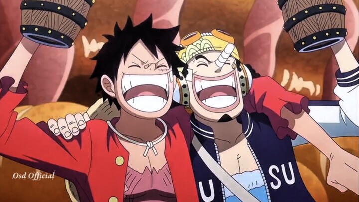 Aura Luffy memang membuat orang di sekitarnya bahagia!