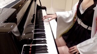 Demon Slayer OP Red Lotus Flower LiSA Demon Slayer Love Pillar [Piano Play]