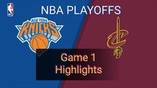 NEW YORK KNICKS VS UTAH JAZZ GAME 1 HIGHLIGHTS