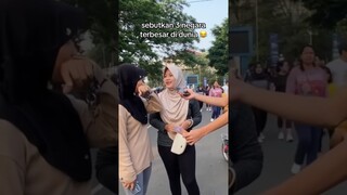 SEBUTKAN 3 NEGARA TERBESAR DI DUNIA APA AJA SI ADA YANG TAU ??? #viral #shorts