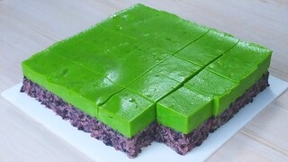 Resep Talam Pandan Ketan Hitam Enak Lembut Dan Wangi (Ide Jualan Bakulan Kue 2021)