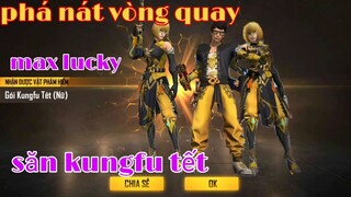 [Garena free fire] #153 VQMM phá nát vòng quay lấy gói đồ kungfu tết