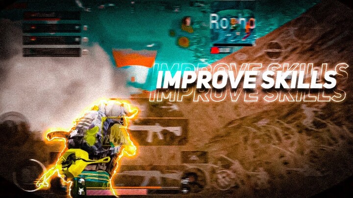 IMPROVE SKILLS⚡POCO X3 PRO | 4 FINGER + GYRO ALWAYS ON - MONTAGE PUBG