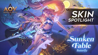 Butterfly Sunken Fable Skin Spotlight - Garena AOV (Arena of Valor)