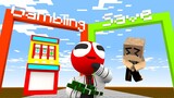 Monster School: Money run challenge - Rainbow Friends RED SAVE OR KILL Zombie  | Minecraft Animation