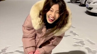 凌晨4点的雪是神样子和喜欢的一起看雪吧～