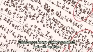 Jawabannya di salahin bukan karena salah.. tapi krna tulisannya gabisa d baca😅