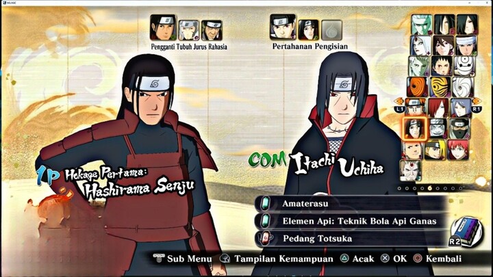 HASHIRAMA SENJU VS ITACHI UCHIHA