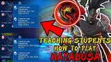 I MET MY STUDENTS AND THIS HAPPENED! WORLD RANK 1 HAYABUSA - MOBILE LEGENDS