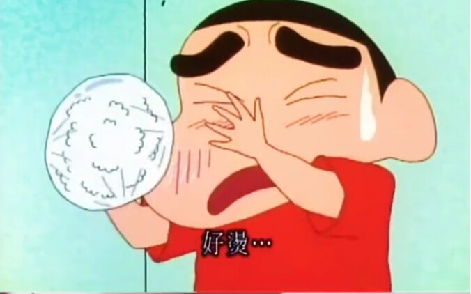 Crayon Shin-chan's food is restored, and the super-large rice balls made are really restored one-to-