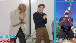 seventeen精力最旺文俊辉都会害羞的tiktok抖音舞蹈挑战challenge
