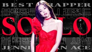 【JENNIE】Solo两周年特别版！红玫瑰直拍！永远的白月光！