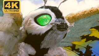 【Pemulihan 4K】 Pertempuran Bawah Laut Mothra 2: Pertempuran pertama Mothra dengan Dagor