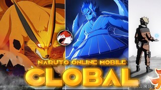 *NEW* GLOBAL NARUTO ONLINE MOBILE GAME (insane SSS summons!!)